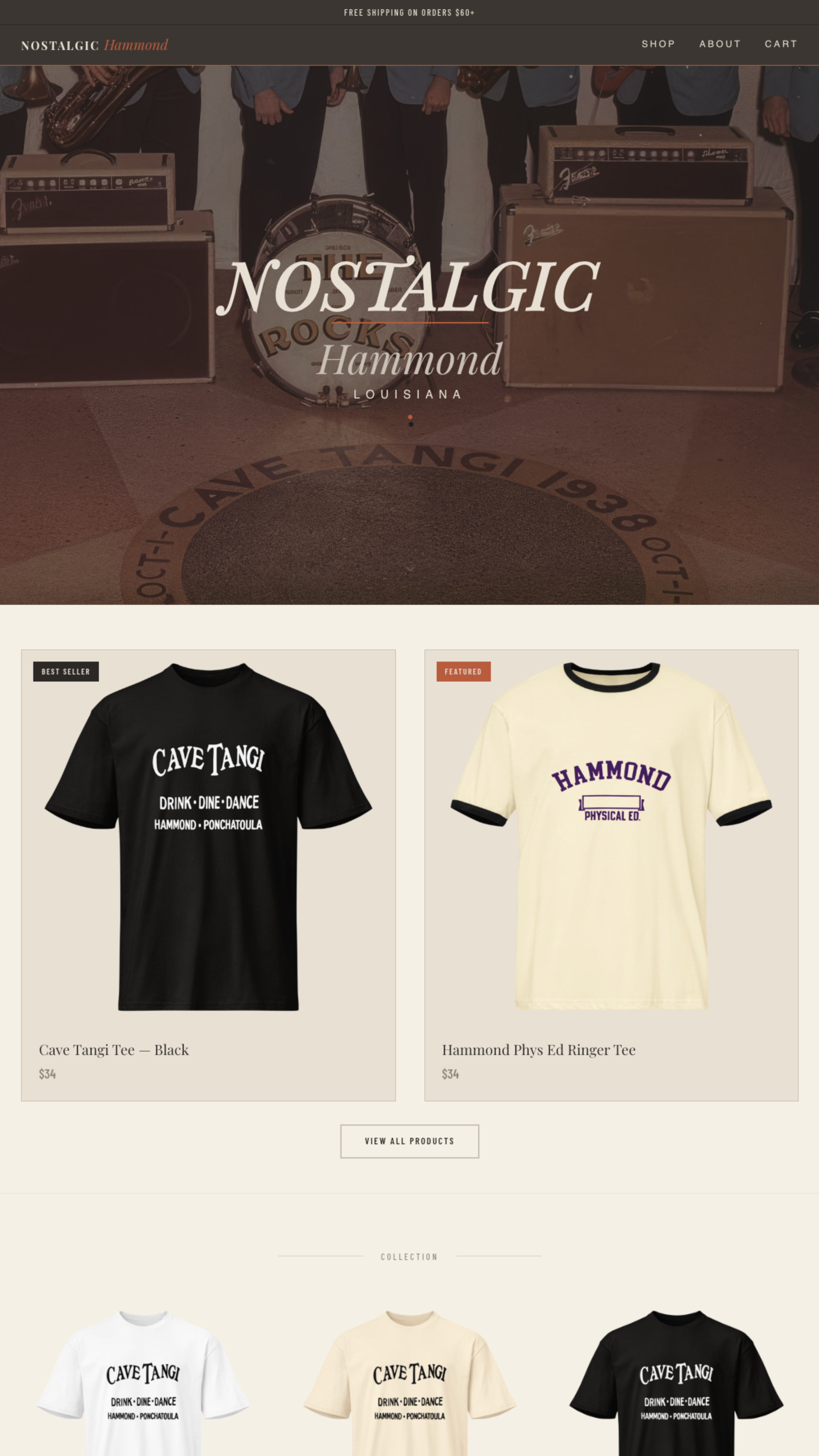 Nostalgic Hammond Store