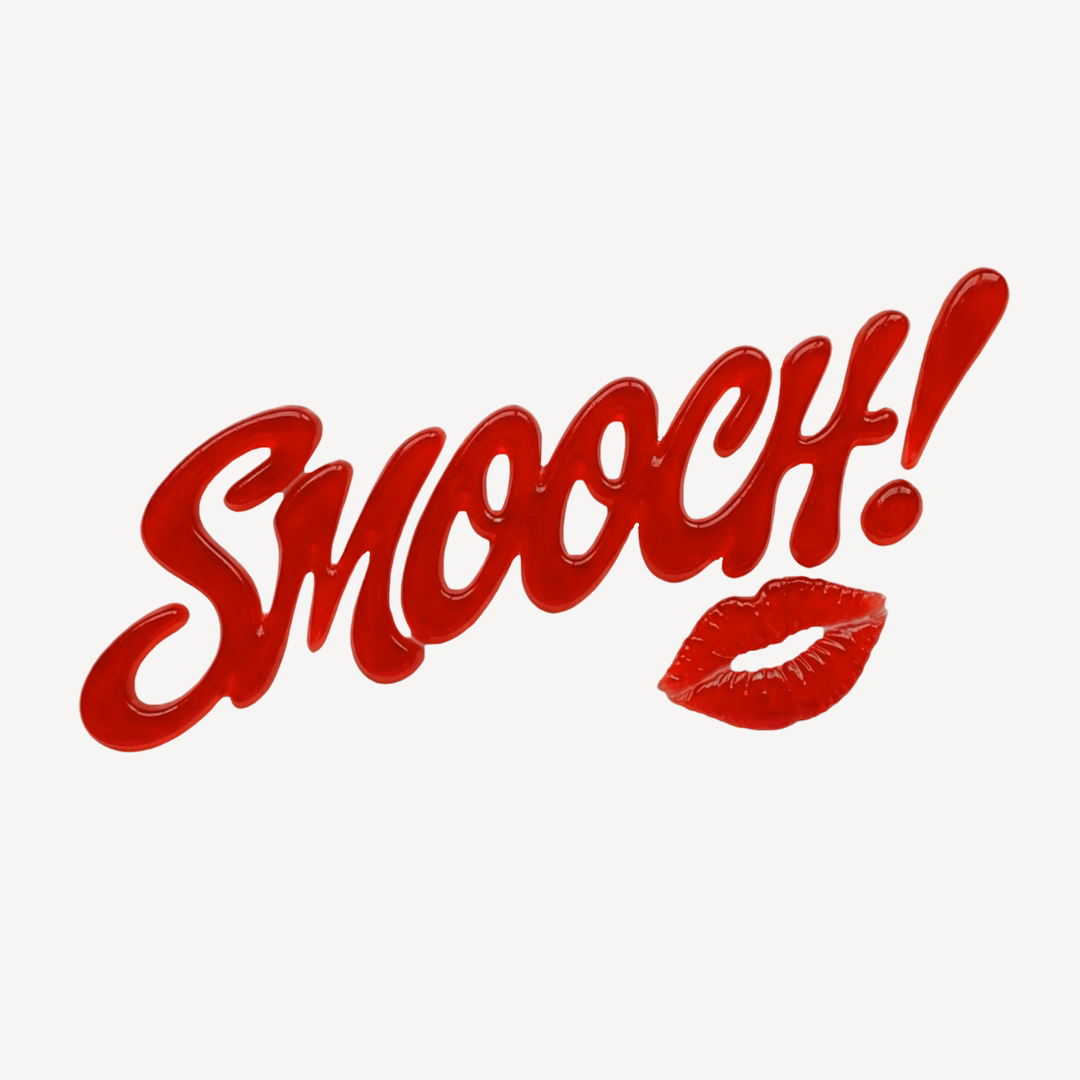 SMOOCH! dimensional jello logo